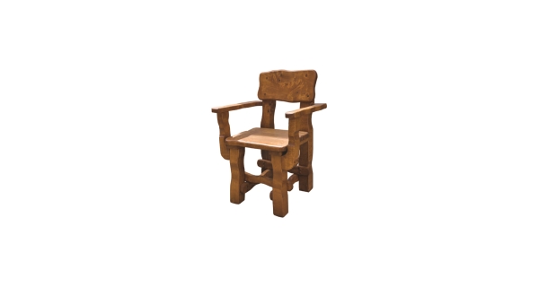 CROC zahradní židle s opěradly, barva rustikal