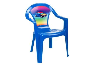 Dětská zahradní židle LARRY, modrá