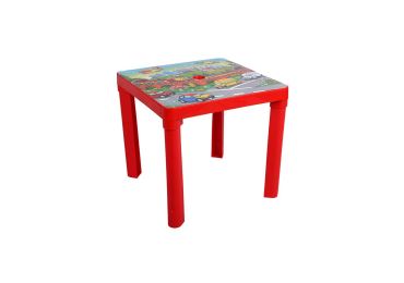 Dětský zahradní stůl LARRY, červený