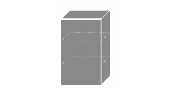 FLOSSIE, skříňka horní W2 45, korpus: grey, barva: sonoma