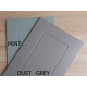 FOLLY, skříňka dolní D2A 60/1A, dust grey/grey