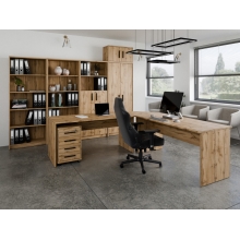 Kancelářská sestava NEJBY GIANNI 2, dub wotan