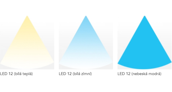 LED-12 osvětlení komody, barva: zimní bílá, 5 let záruka