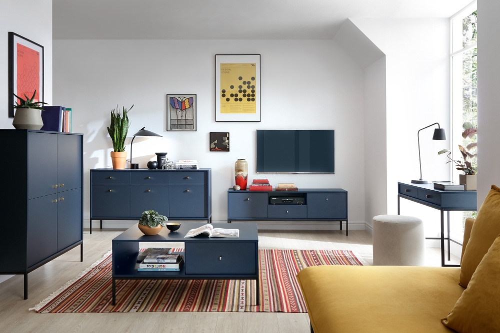 Obývací pokoj CORANICA, modrá