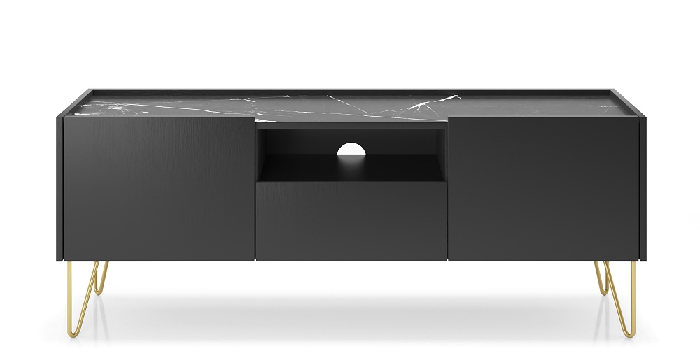 Televizní stolek RAJKA, černá